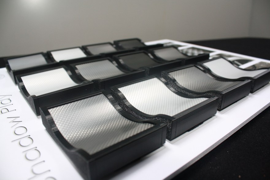 3D printed sample displays